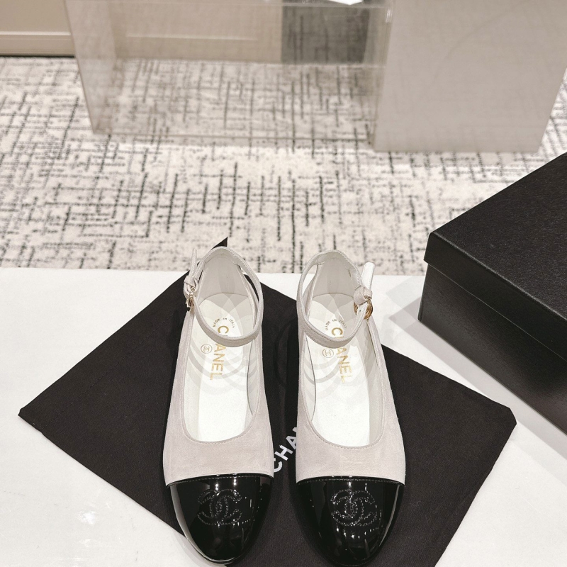 Ch*el flat shoes